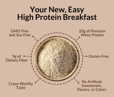Chocolate Peanut Butter Banana Protein Oats | Naked Oats